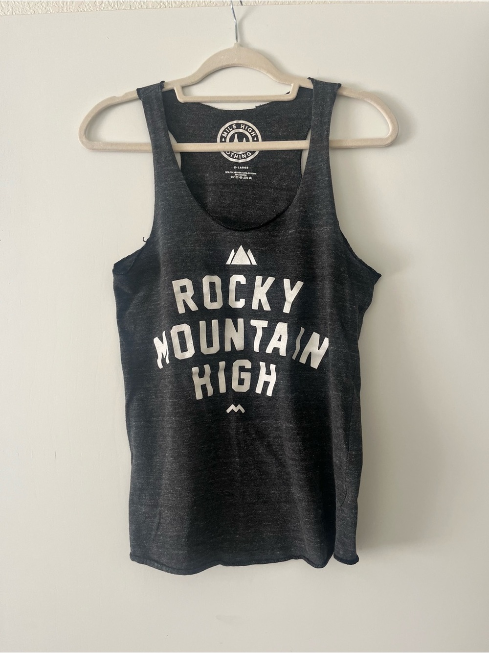 Rocky Mountain High Black Tank Top